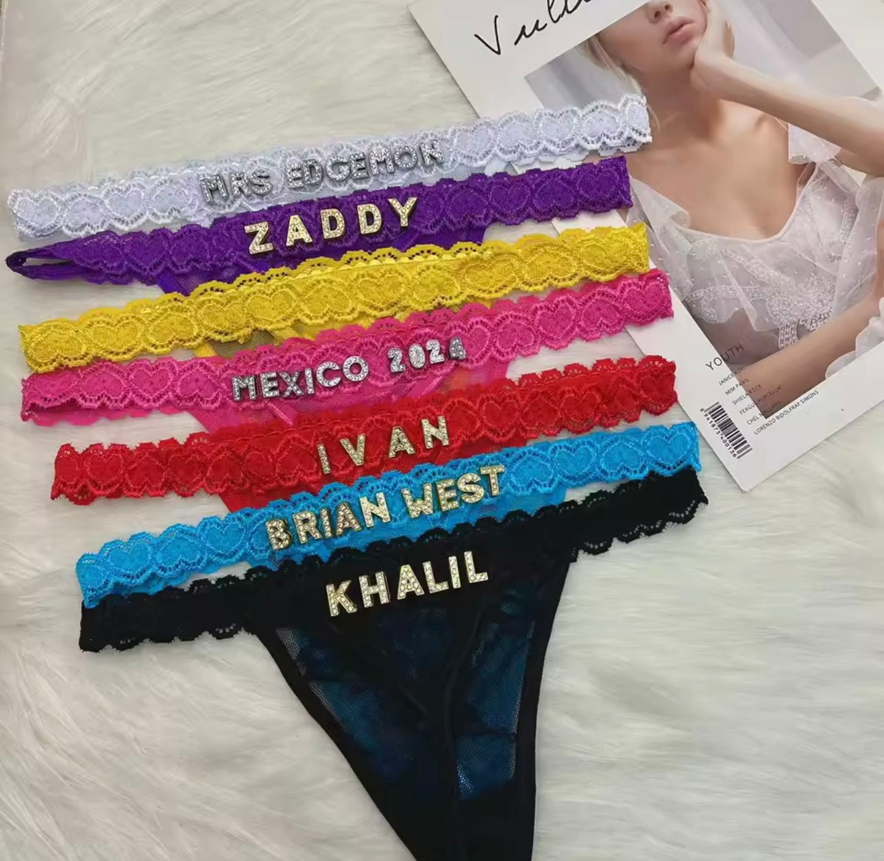 FEMME- STRING PERSONNALISÉ